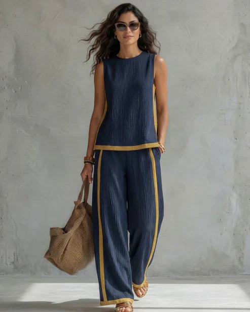 Elegant Fluid Two-Piece Set