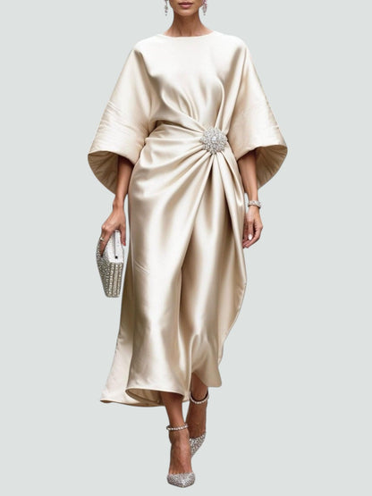 Elegant Flowing Evening Maxi Dress