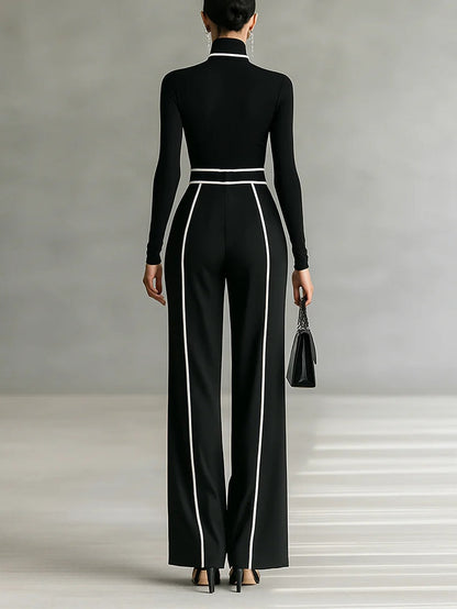 Modern Edge Turtleneck Set