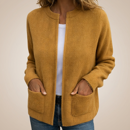 Cozy Chic Zip-Up Cardigan
