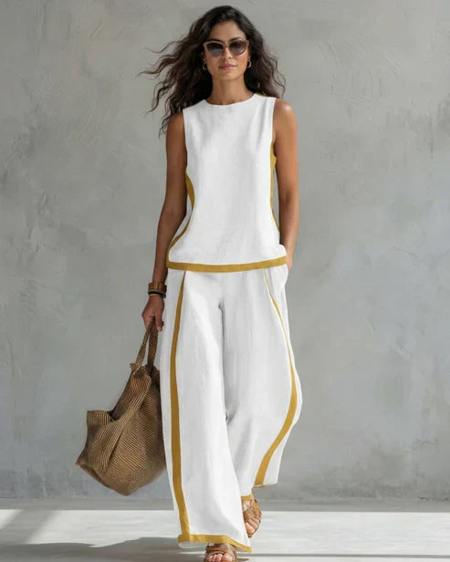 Elegant Fluid Two-Piece Set