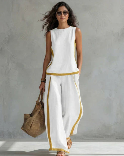 Elegant Fluid Two-Piece Set
