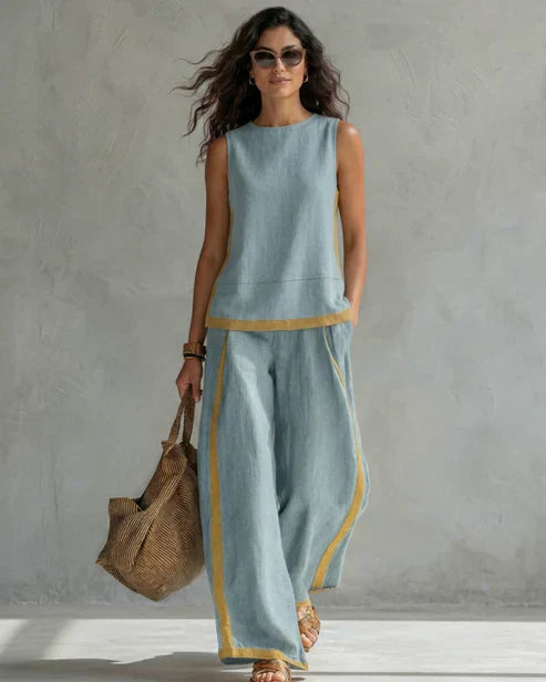 Elegant Fluid Two-Piece Set