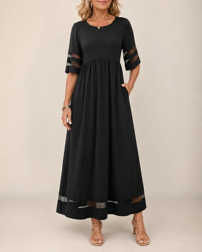 Flattering A-Line Midi Dress