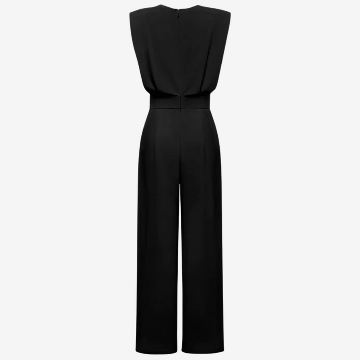 Elegant Defined Waist Jumpsuit