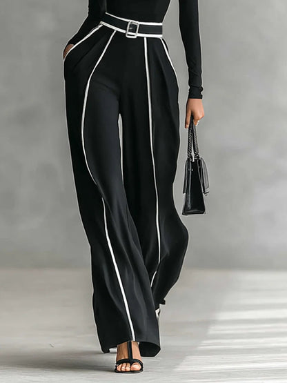 Modern Edge Turtleneck Set
