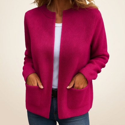 Cozy Chic Zip-Up Cardigan