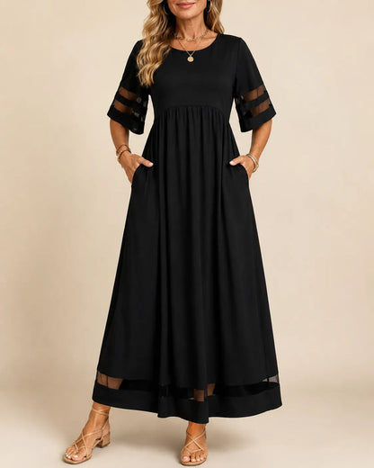 Flattering A-Line Midi Dress