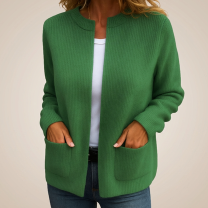 Cozy Chic Zip-Up Cardigan