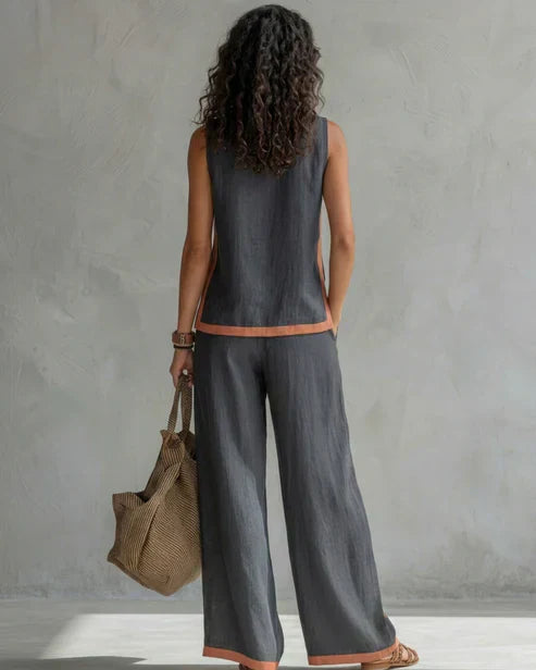 Elegant Fluid Two-Piece Set