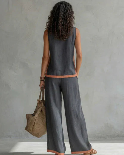 Elegant Fluid Two-Piece Set