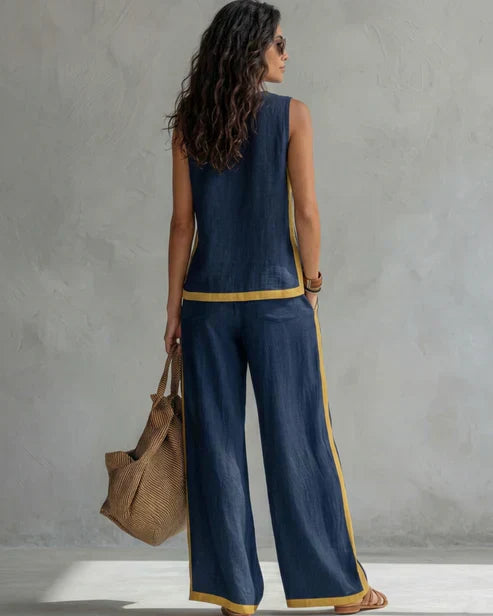 Elegant Fluid Two-Piece Set
