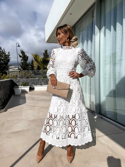 Elegant Romantic Lace Dress