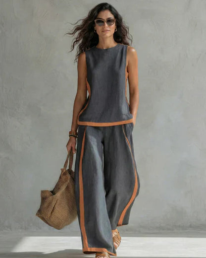 Elegant Fluid Two-Piece Set