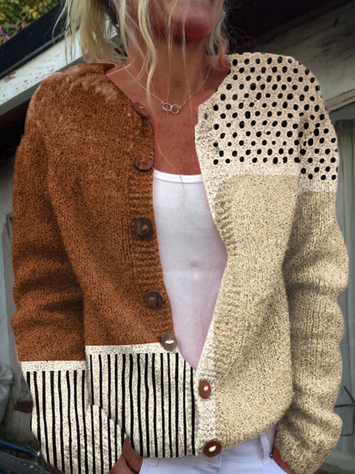 Vintage Patchwork Cardigan